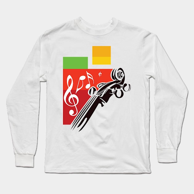 Jazz Festival Long Sleeve T-Shirt by Mulyadi Walet